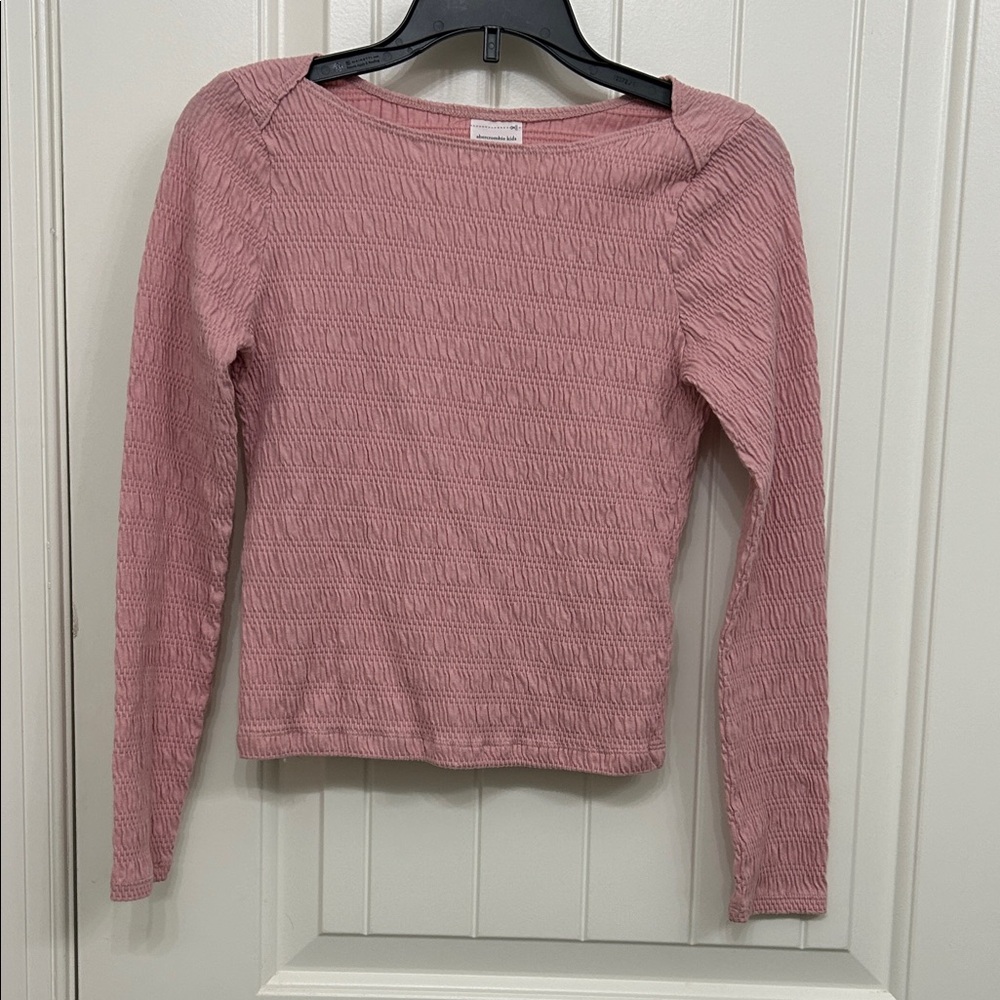 Abercrombie Kids Pink Long Sleeve Tee